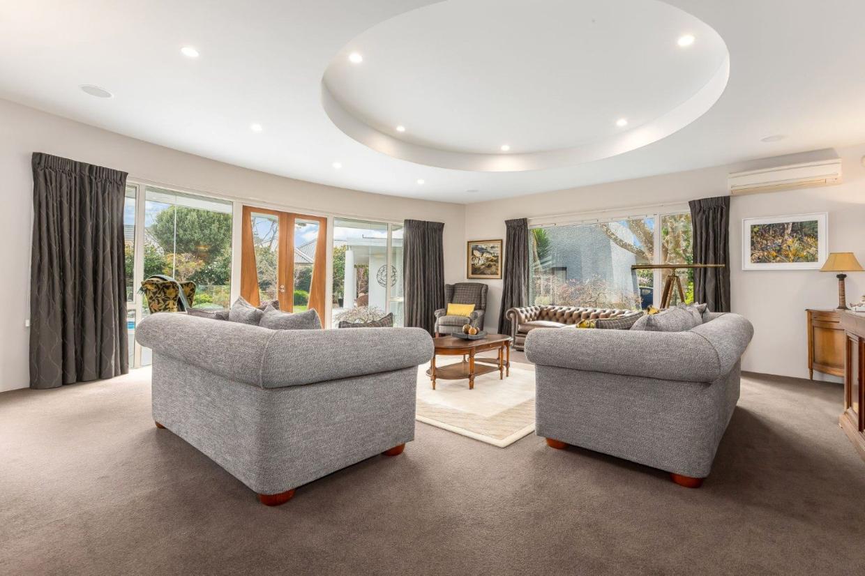 Home has two large living areas
