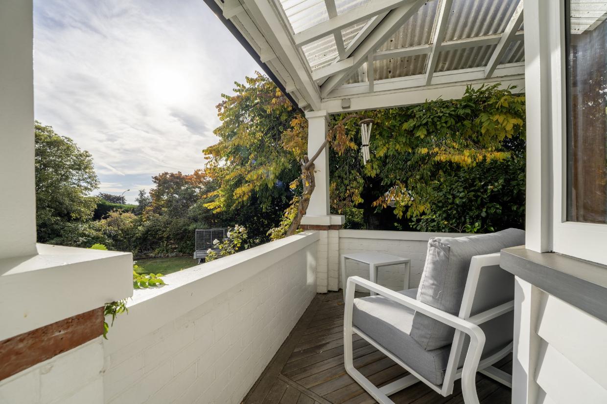 There are numerous decks and balconies for sitting and enjoying the sun and outlook. Photo: Harcourts