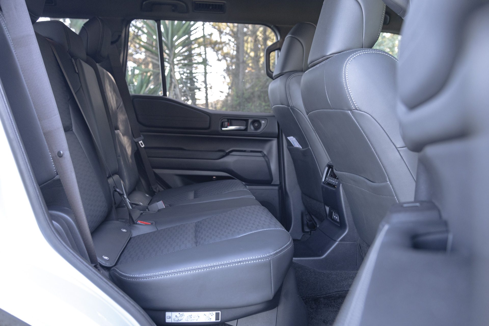 Prado rear seats