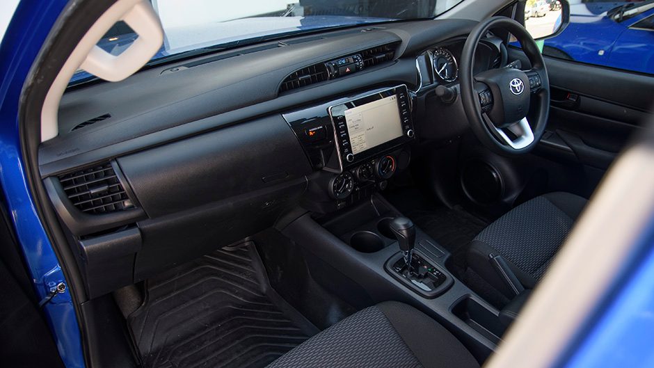 2020 Toyota Hilux Workmate interior