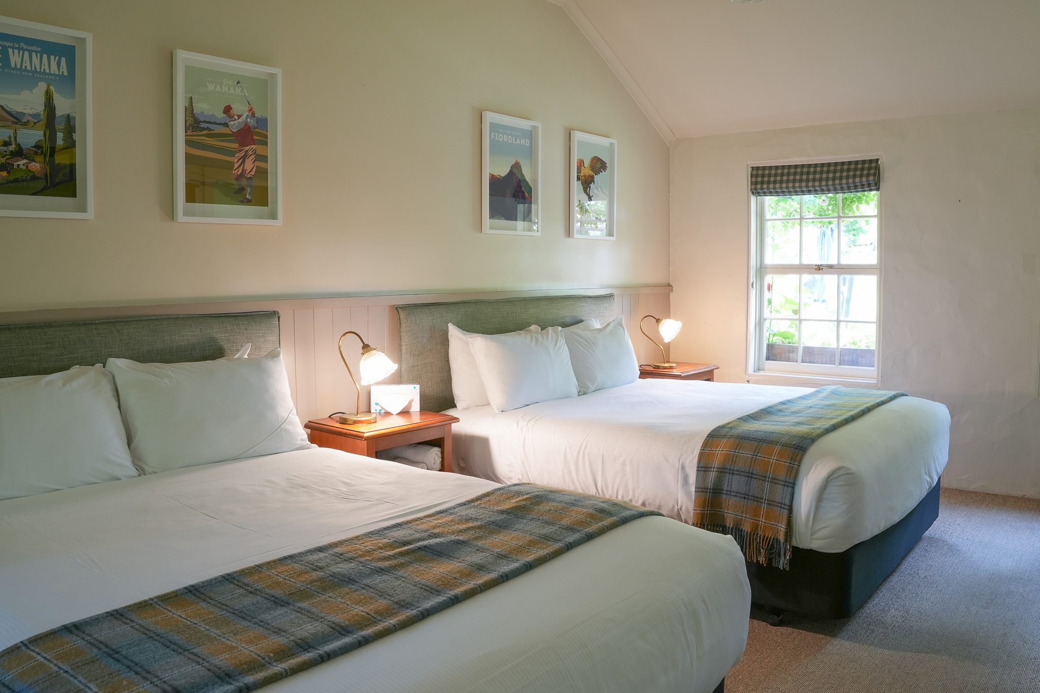 One of the rooms at the Cardrona hotel