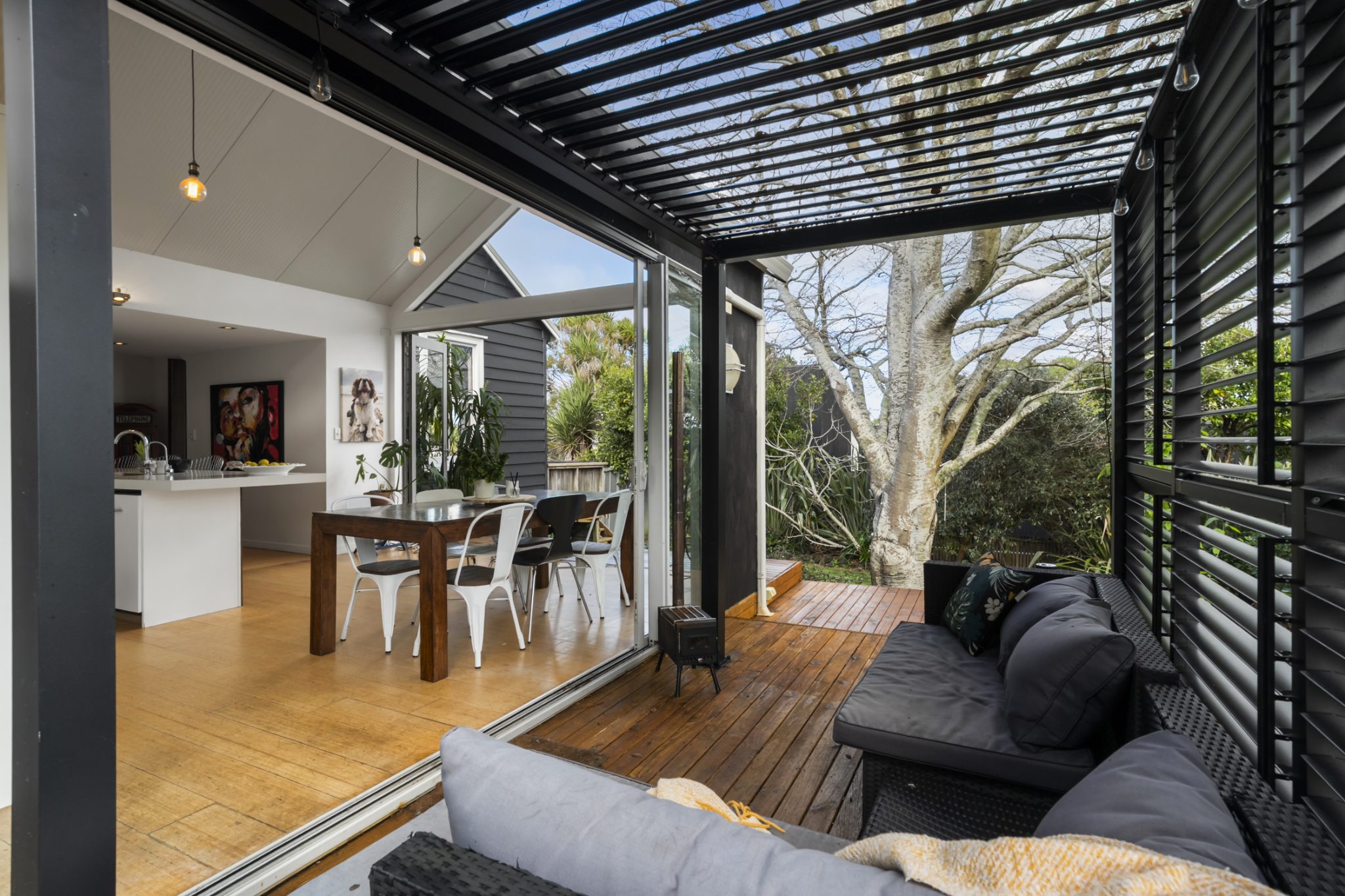 Indoor-outdoor flow. Photo: RAY WHITE/TRADE ME