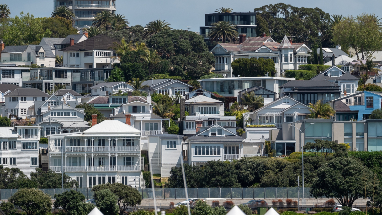 Herne Bay NZ villas. 