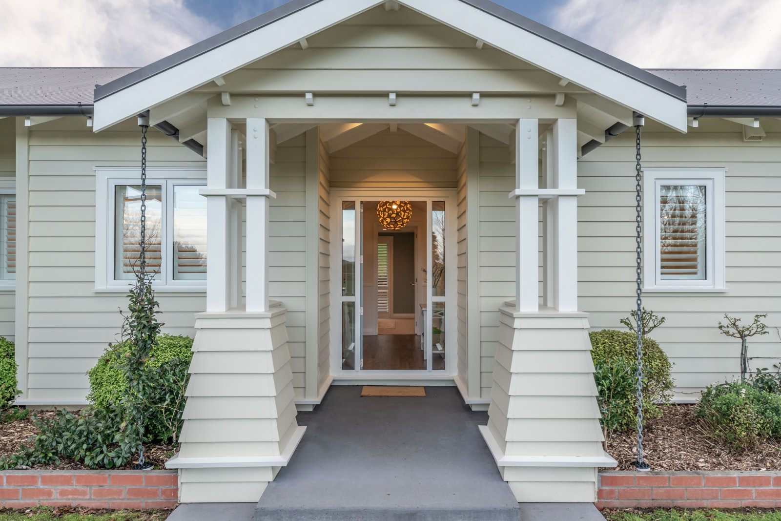 Exterior of a classic New Zealand home