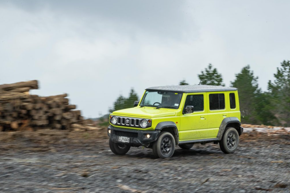 2024 Suzuki Jimny 5 Door on gravel