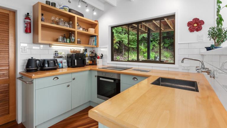 Kitchen interior of the home.