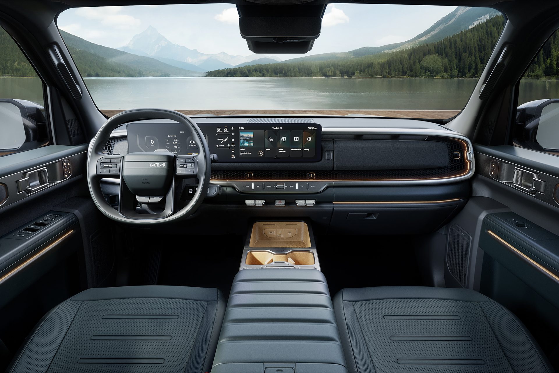 Kia Tasman interior
