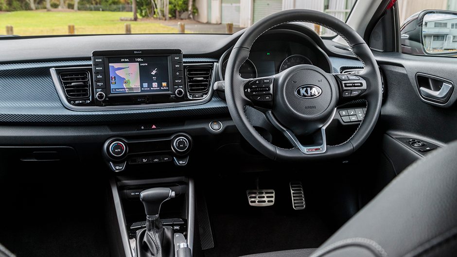 2018 Kia Rio GT line front interior