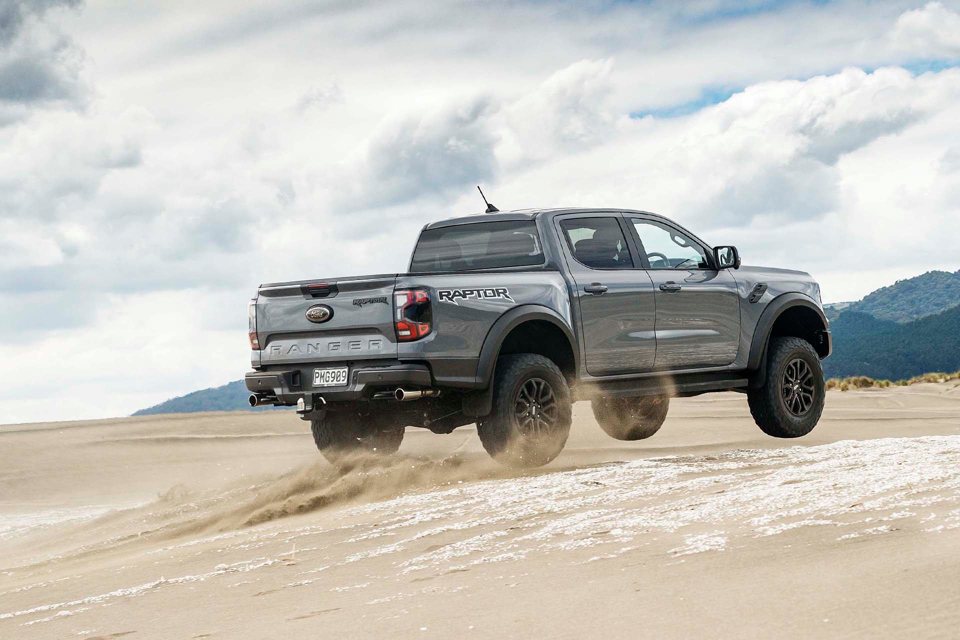 Ford Ranger Raptor Rear Jump