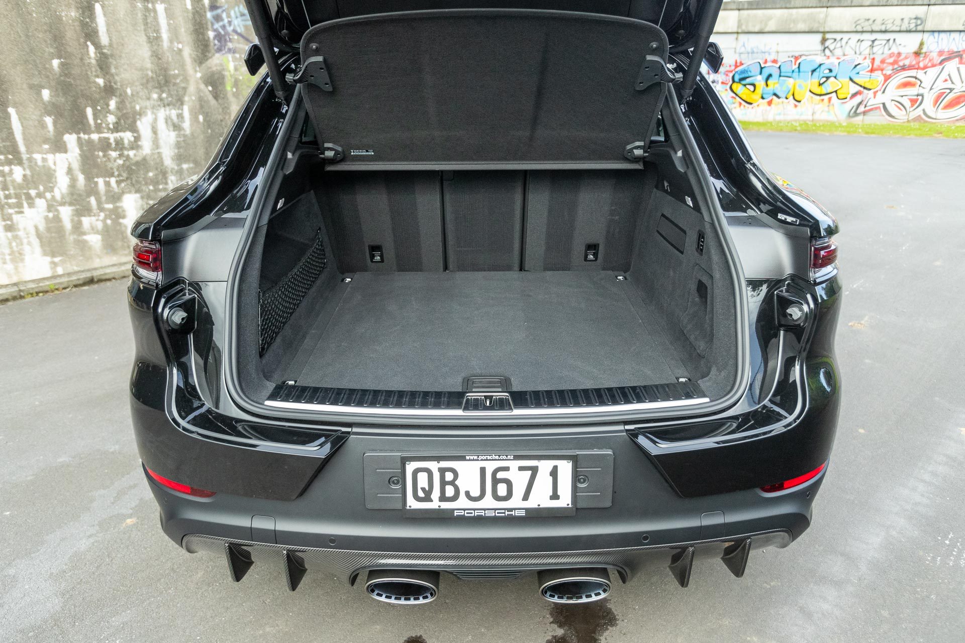 2023 Porsche Cayenne Turbo GT boot space