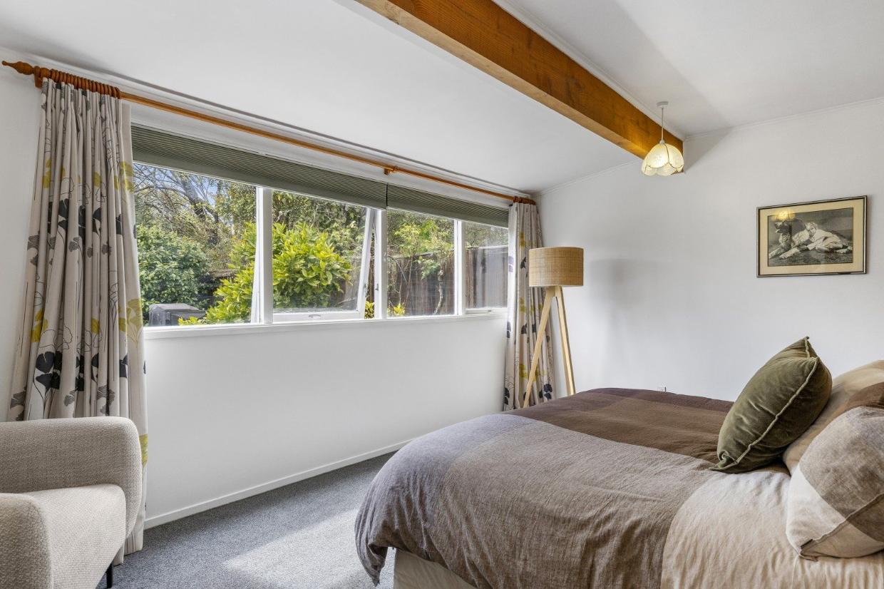The home has three-bedrooms and two bathrooms.