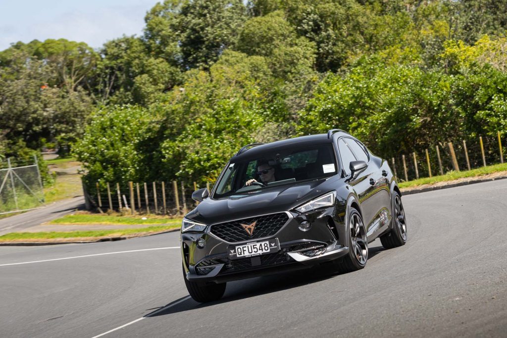 Cupra-Formentor-cornering-front-view