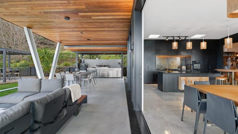 Indoor-outdoor flow maximised. Photo: HARCOURTS/ TRADE ME