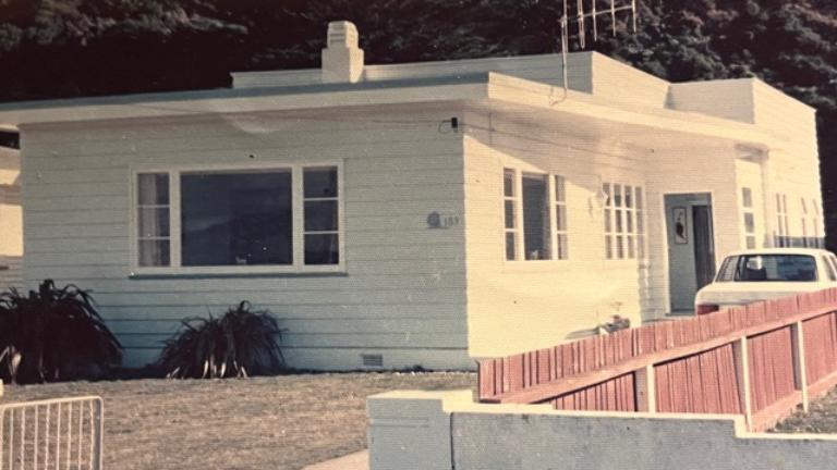 The house before the second storey was added. Photo: SUPPLIED