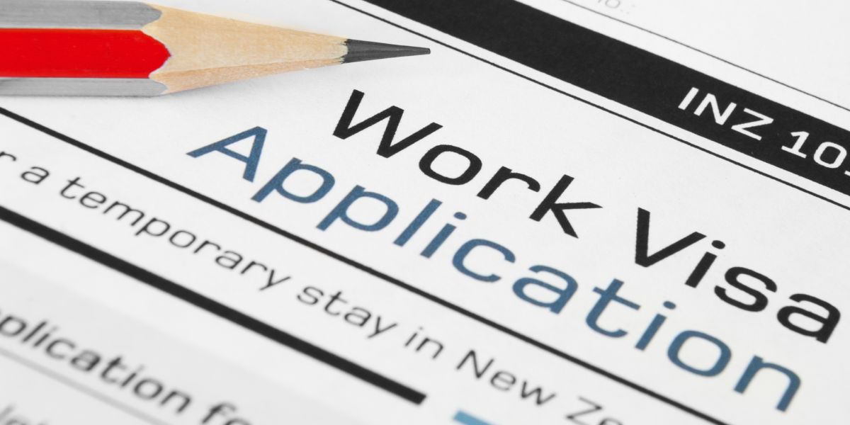 NZ work visa appliication