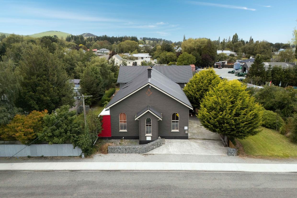 The property has a generous land size. 