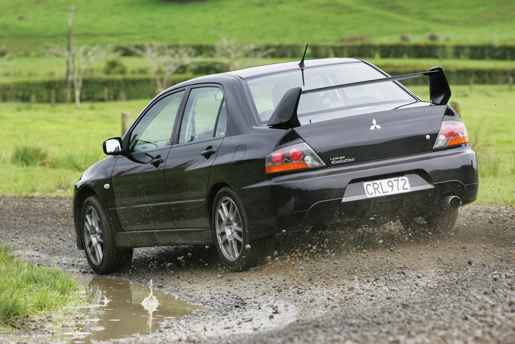 EVO IX GT-r action