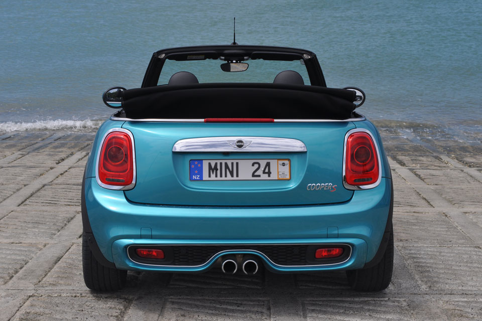 Mini CooperS Convertible Rear