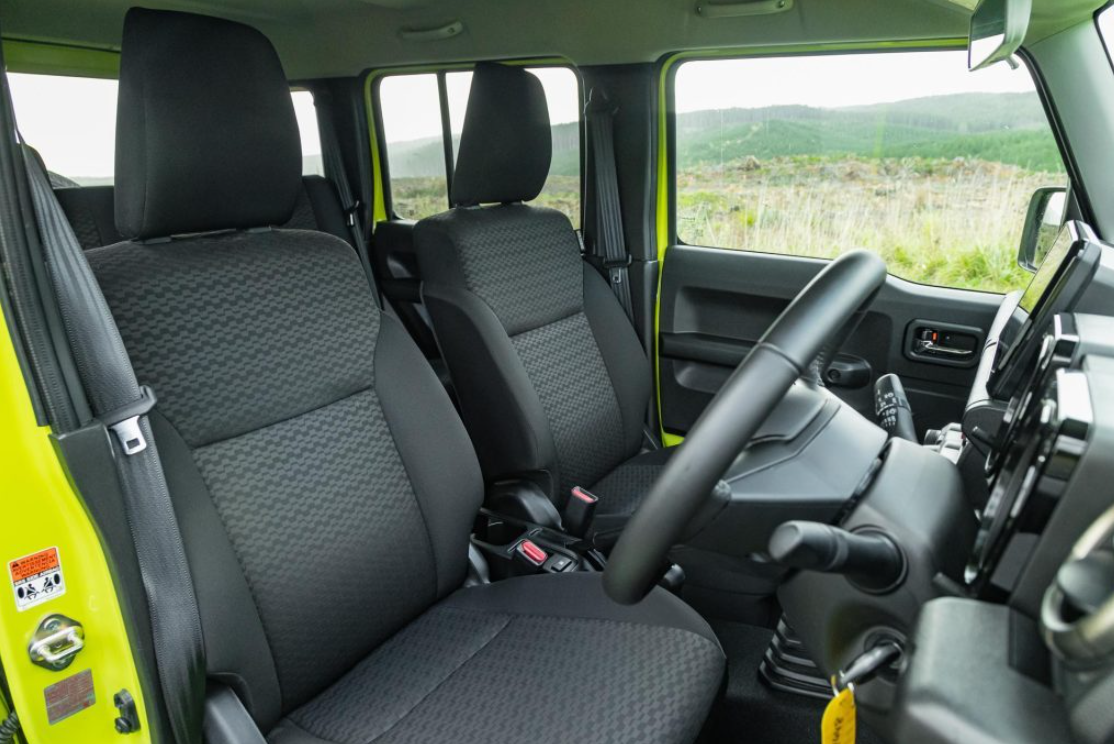 2024 Suzuki Jimny 5 door front seats