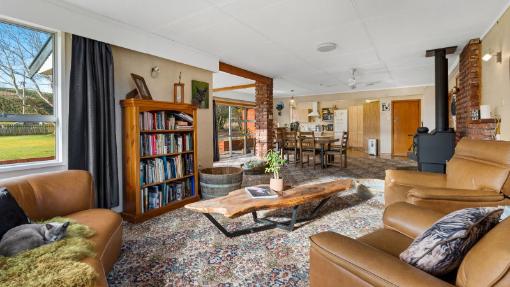 The large living area. Photo: Bayleys/TRADE ME