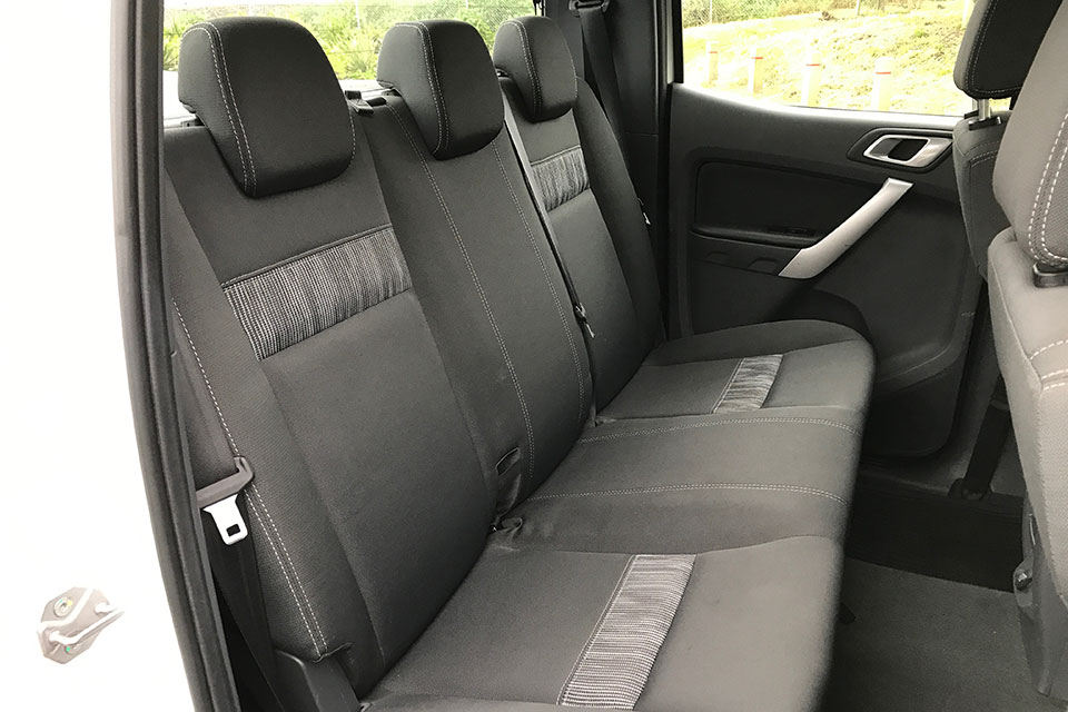 Ford Ranger 2013 Back Seats