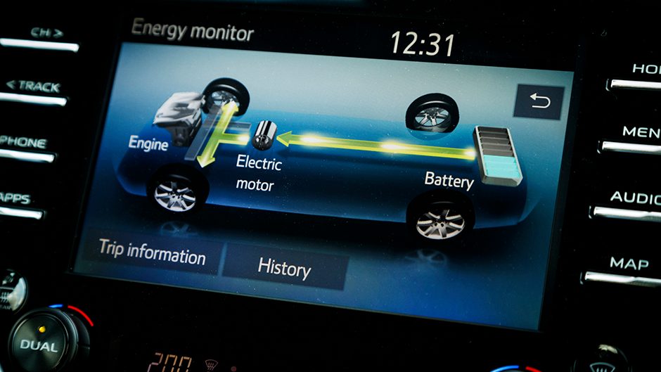 camry hybrid monitor