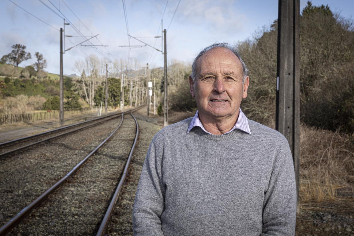 Photo of Ruapehu Mayor Weston Kirton, who has been a strong advocate for the chateau. 