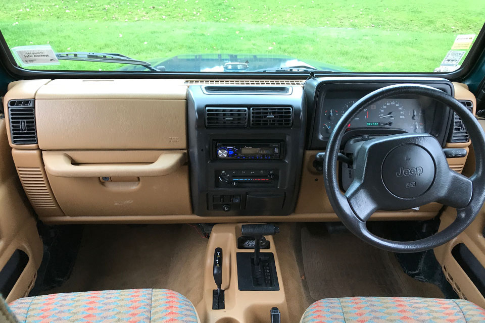 Jeep Wrangler 1997 Interior