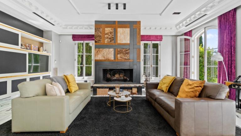 European style home.