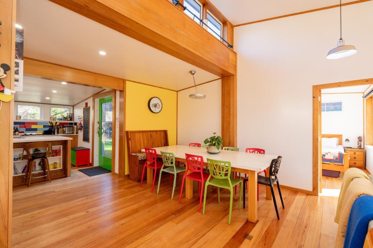 Alternate view of the kitchen.
