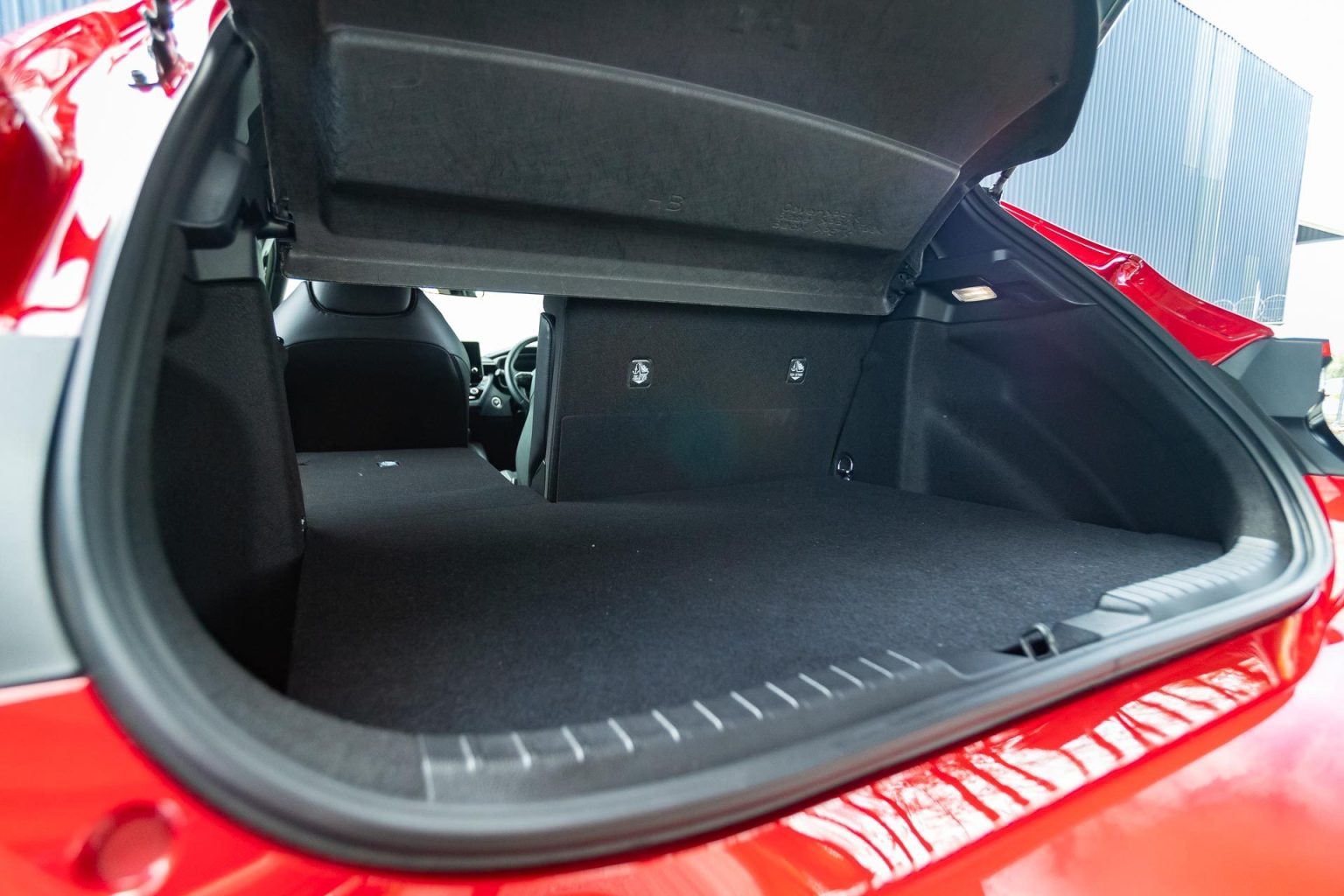 2023 Toyota GR Corolla boot space