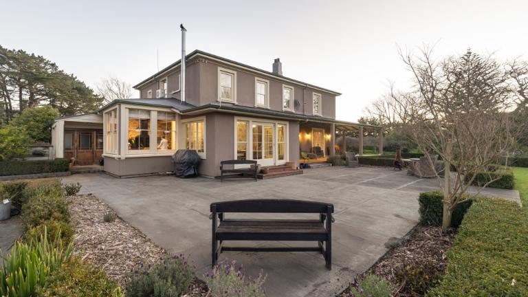 The couple spent a lot of time overhauling the gardens. Photo: HARCOURTS/TRADE ME
