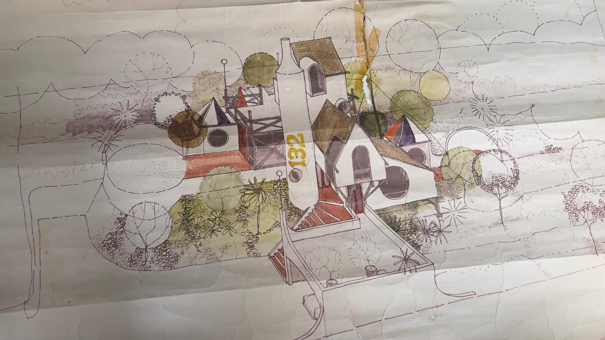 Roger Walker original vision for the property.