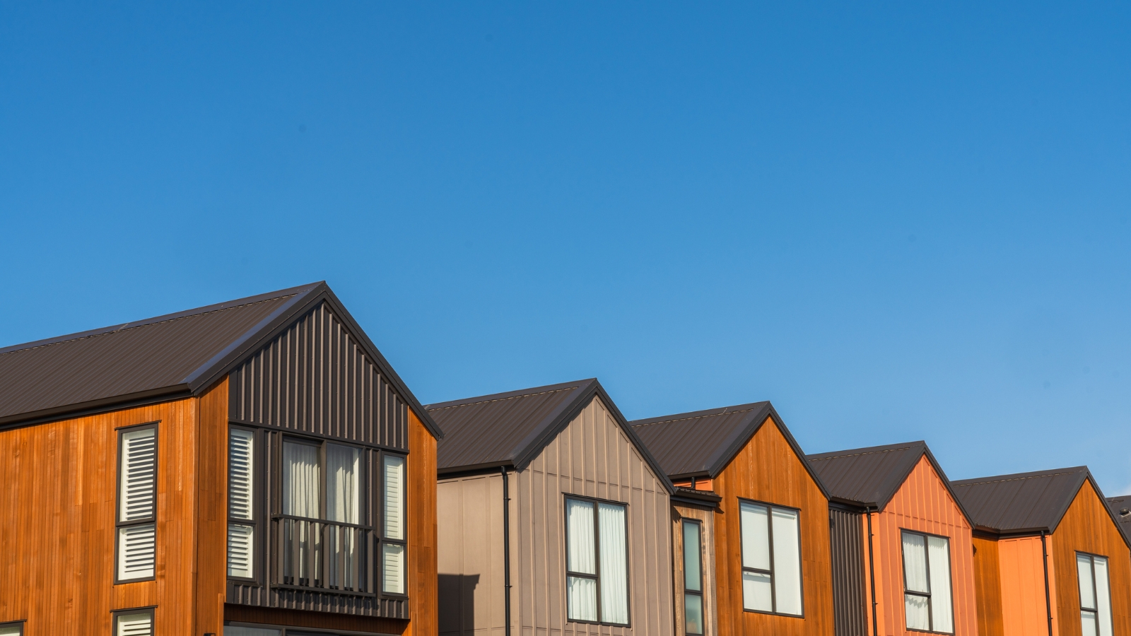 Image of townhouses in Auckland. 