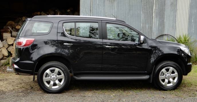 Holden Colorado 2015 Side