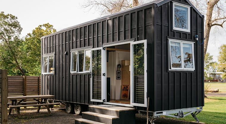 High-ceilings will make your tiny home look and feel bigger.