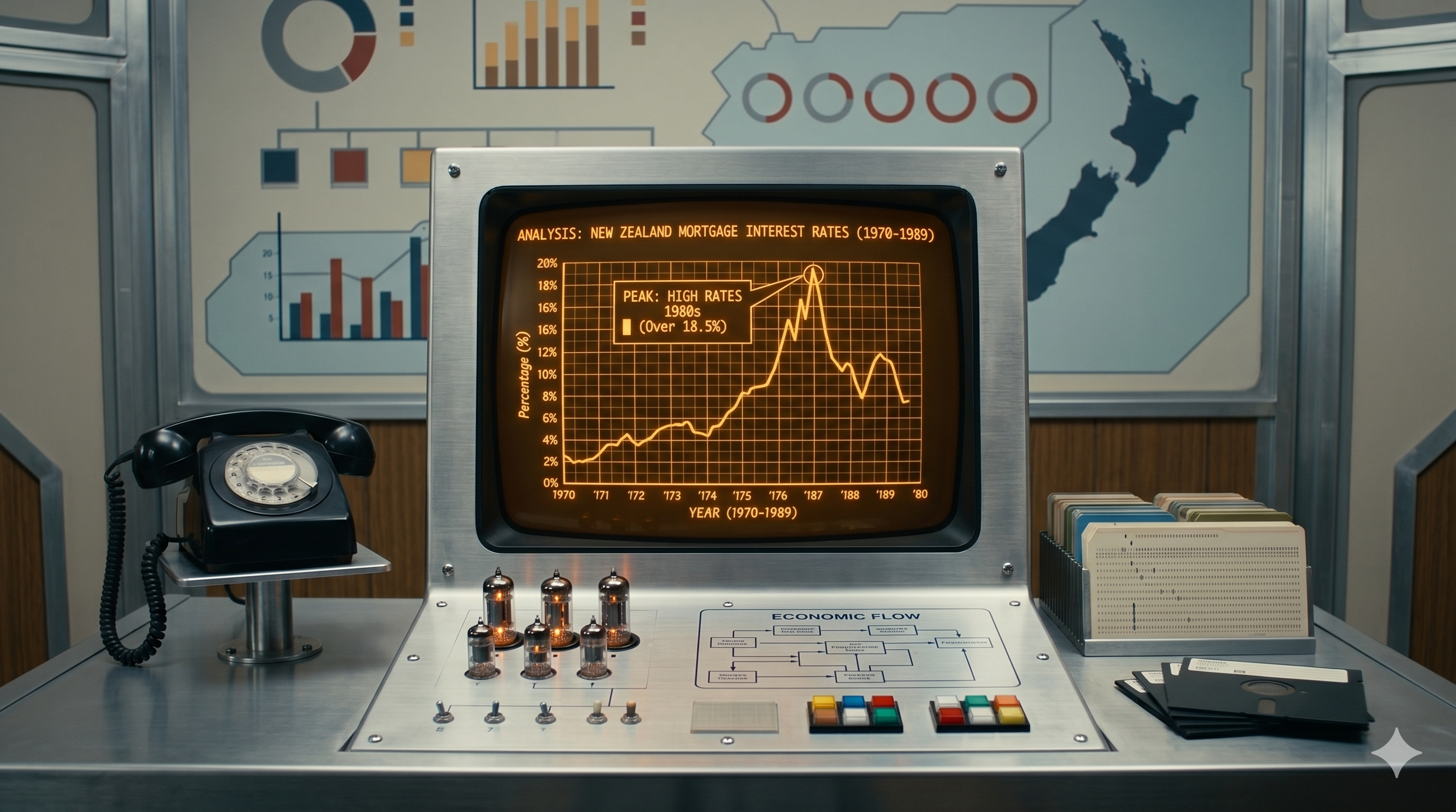Interest rates during the 80s in NZ