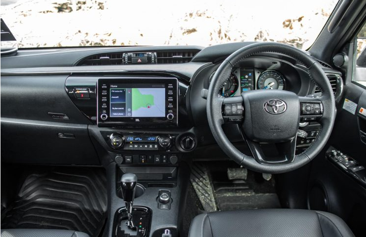 2024 Toyota Hilux front interior