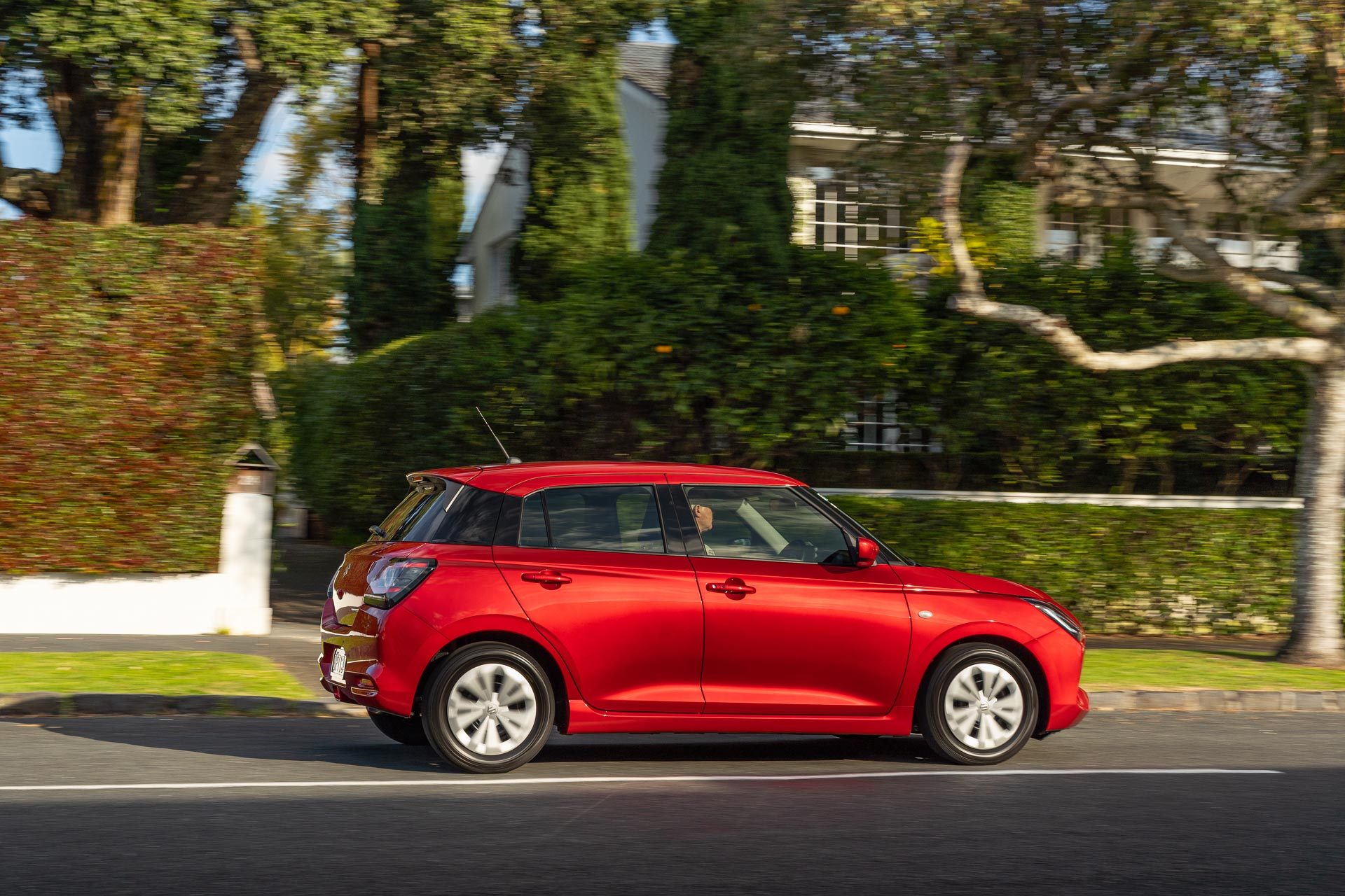 suzuki swift petrol car side view