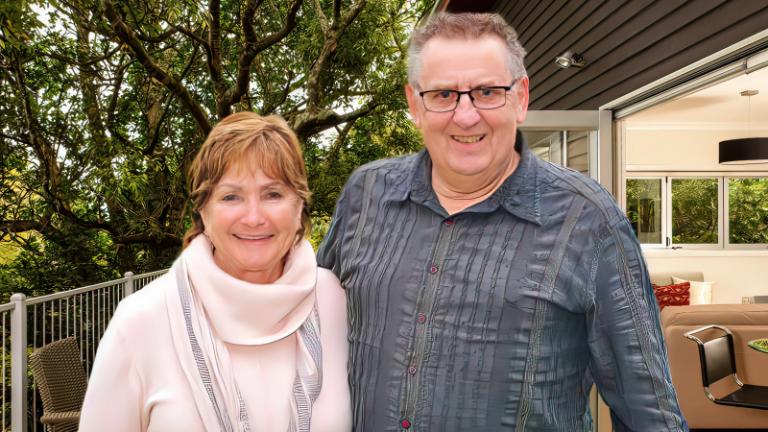 Kathy and Terry Sheldrake have loved their time in Whanarua Bay. Photo: SUPPLIED