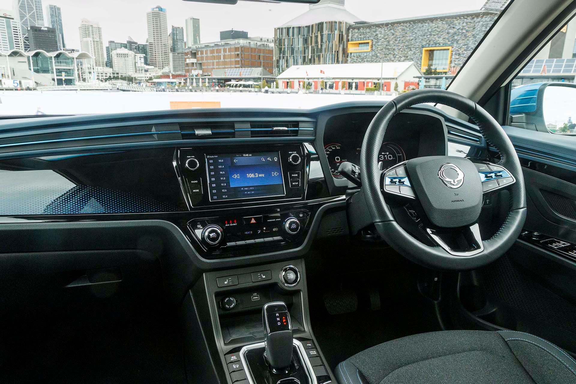 SssangYong Korando e-Motion Interior