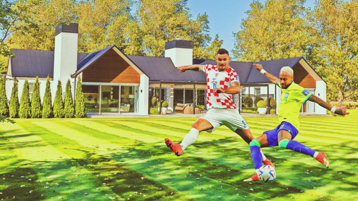 Are you looking for the dream lawn for a kick about?. Photo: Stuff/TRADE ME