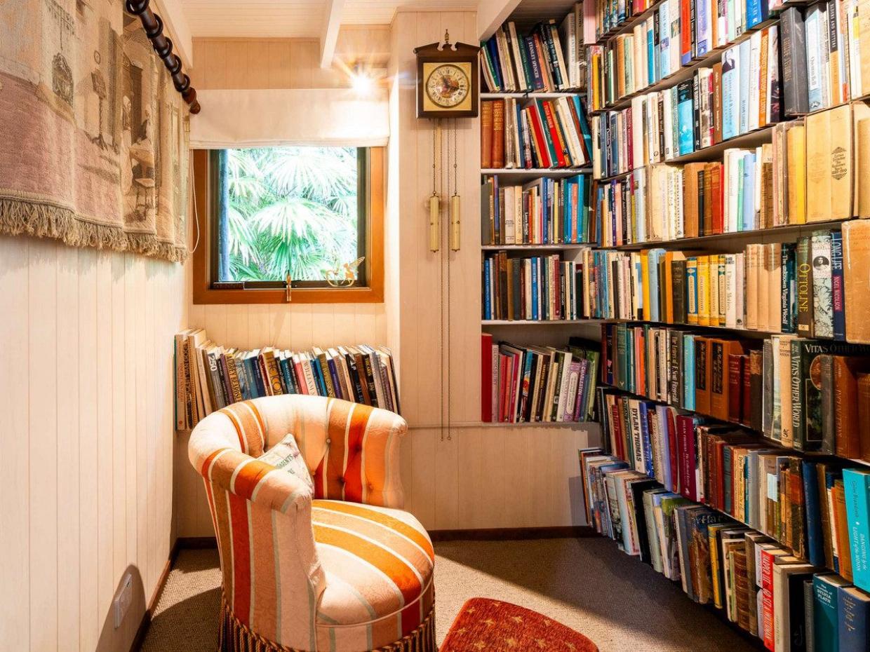 Cosy reading nook