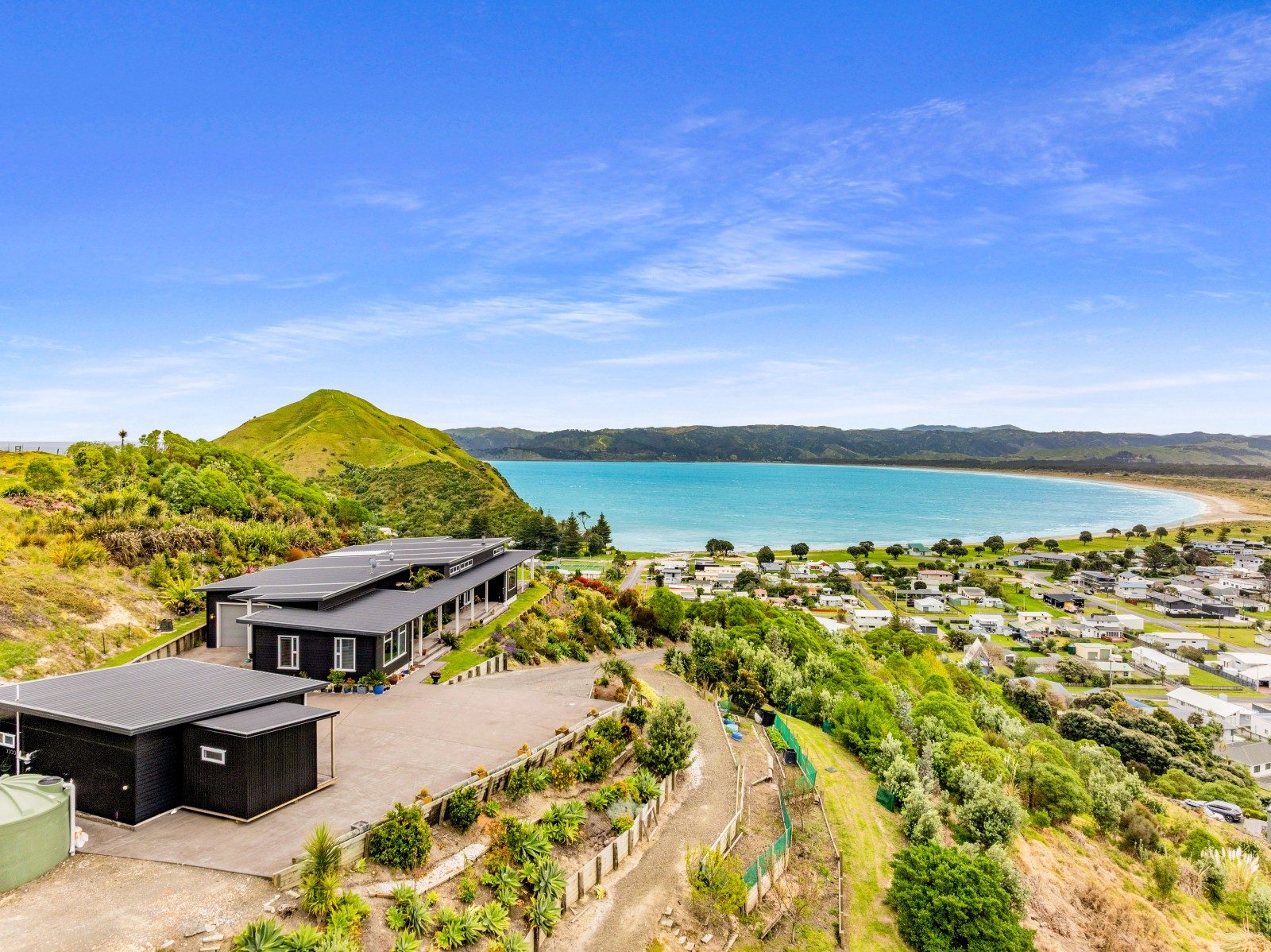 Views from Mahia beach house 