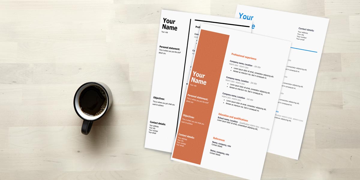 Trade Me Jobs has created quick and easy CV templates for you to download.