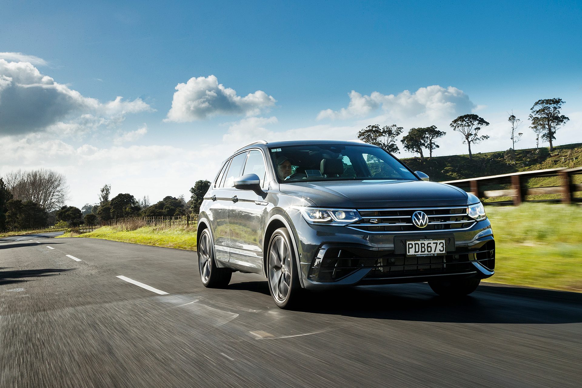 2022 Volkswagen Tiguan R Front Action