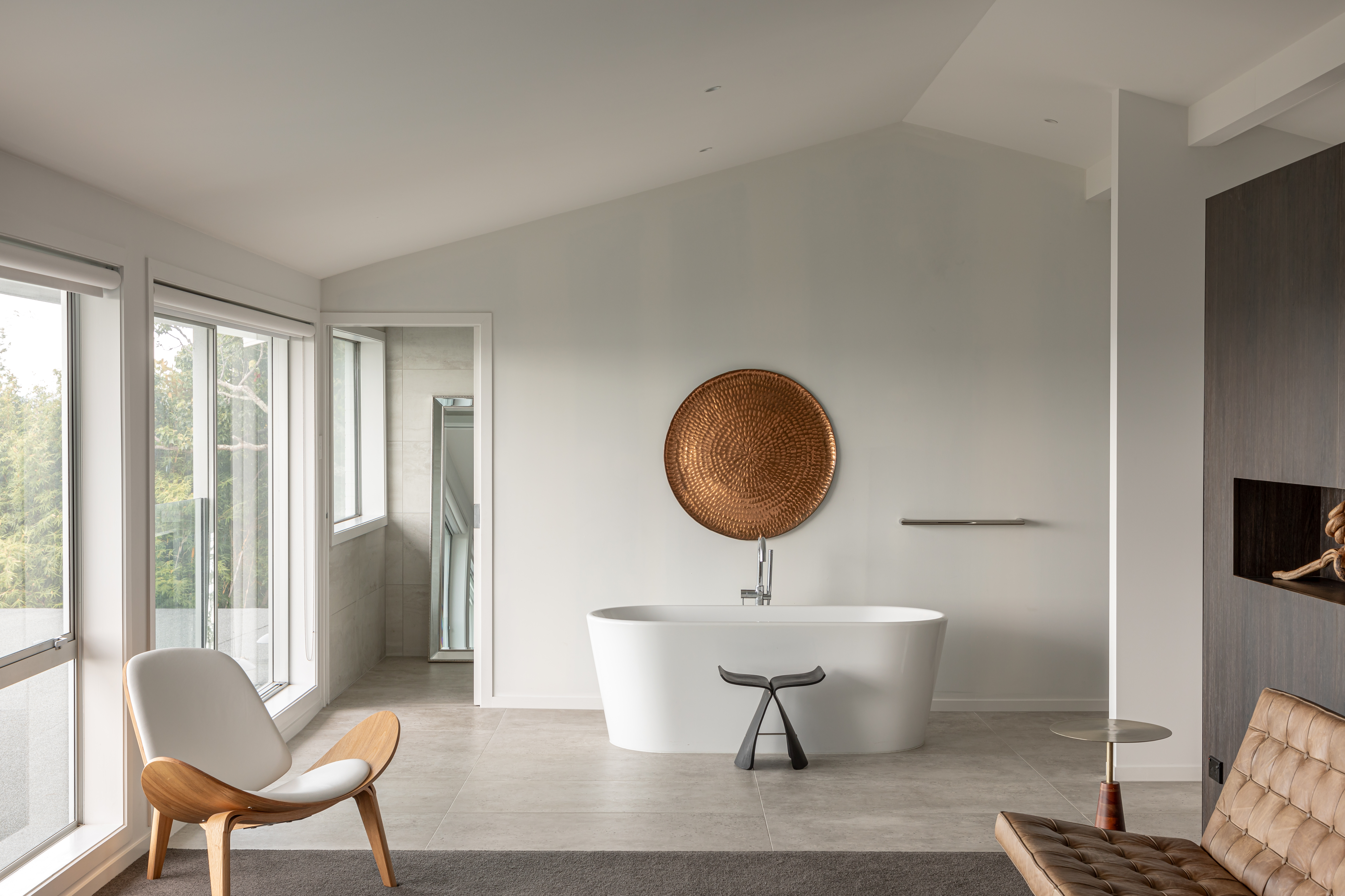 Melons Bay ensuite by BH Construction. Image: John Williams