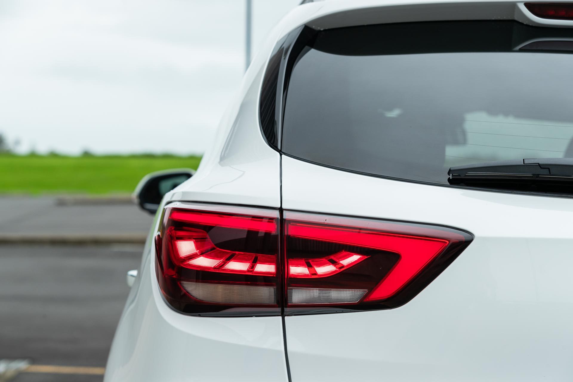 MG ZS EV Tail Light Detail