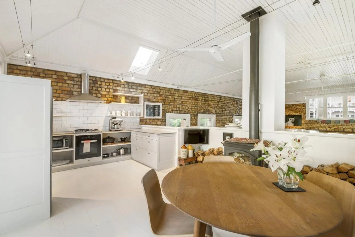 There’s a traditional European influence evident in the kitchen