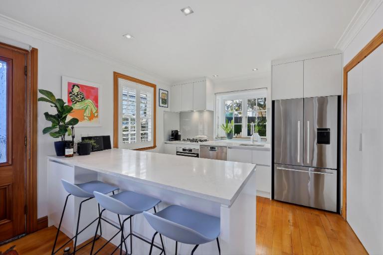 The owners updated the kitchen after they moved in, but it was always this size. Photo: Ray White